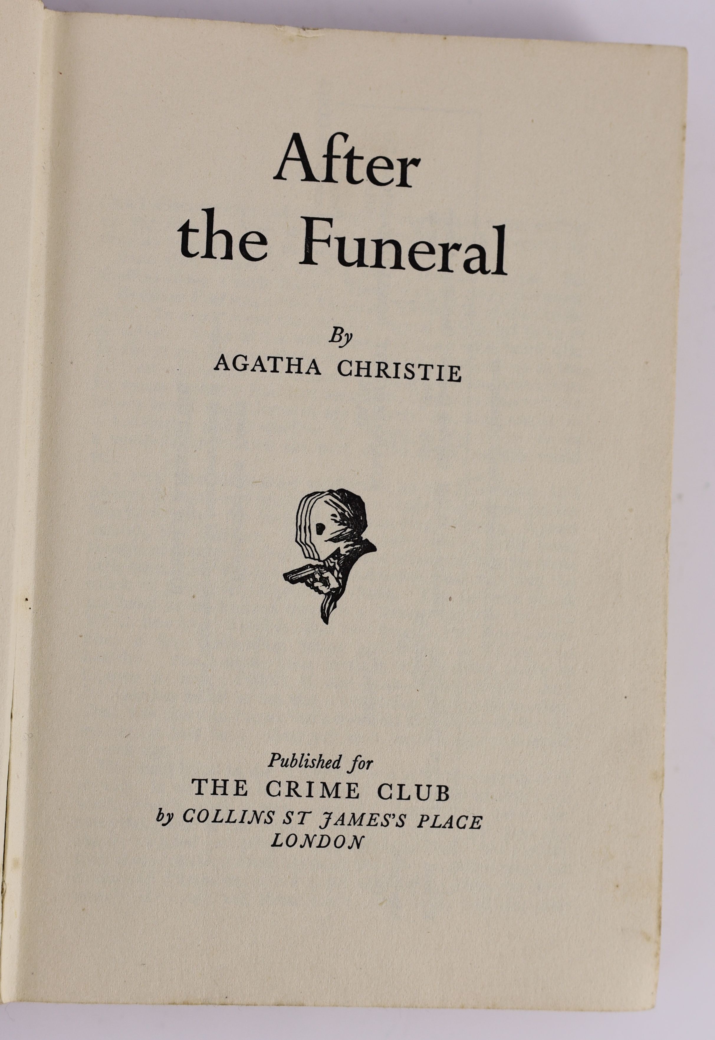 Christie, Agatha - Two works - After the Funeral, 1st edition